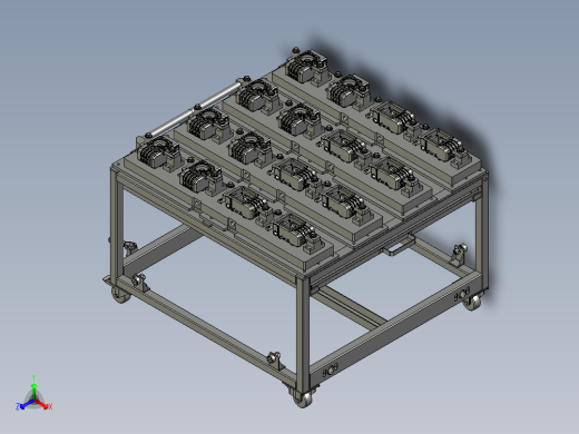 4554680002推料车正等轴测缩略图