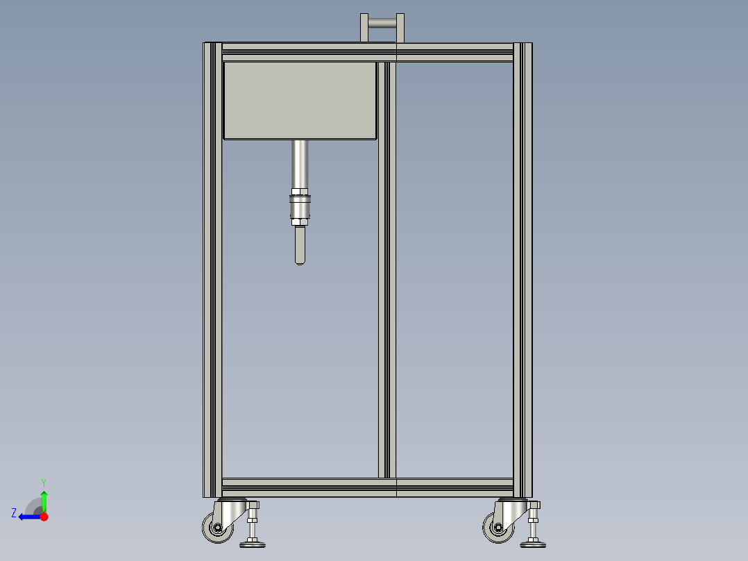 出丝水槽右视图