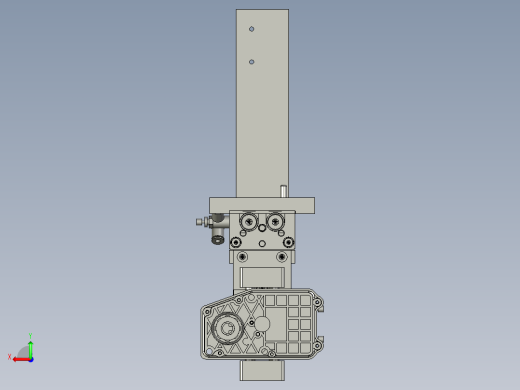 取料模组夹抓组件后视缩略图