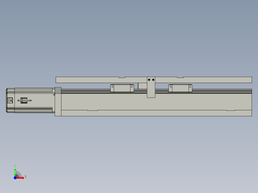 砂带架移动组件前视缩略图