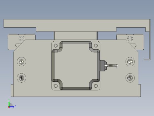 砂带架移动组件左视缩略图