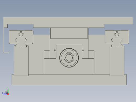 砂带架移动组件右视缩略图