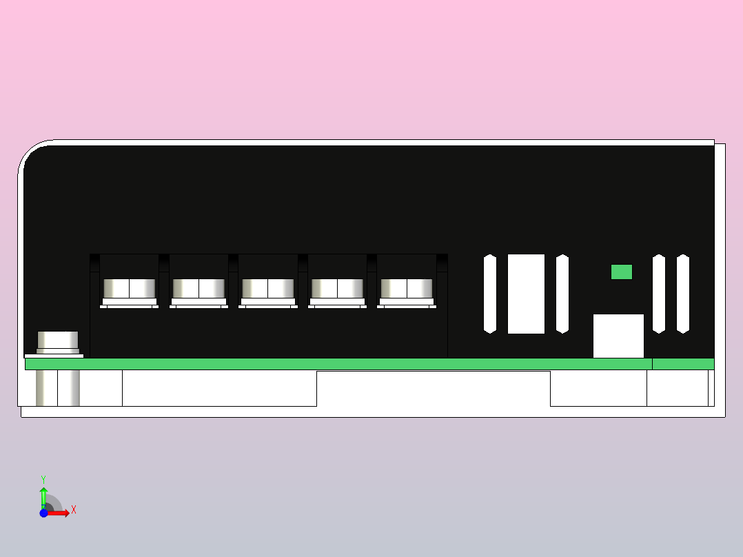 欧姆龙开关电源S8FS-C07524前视图