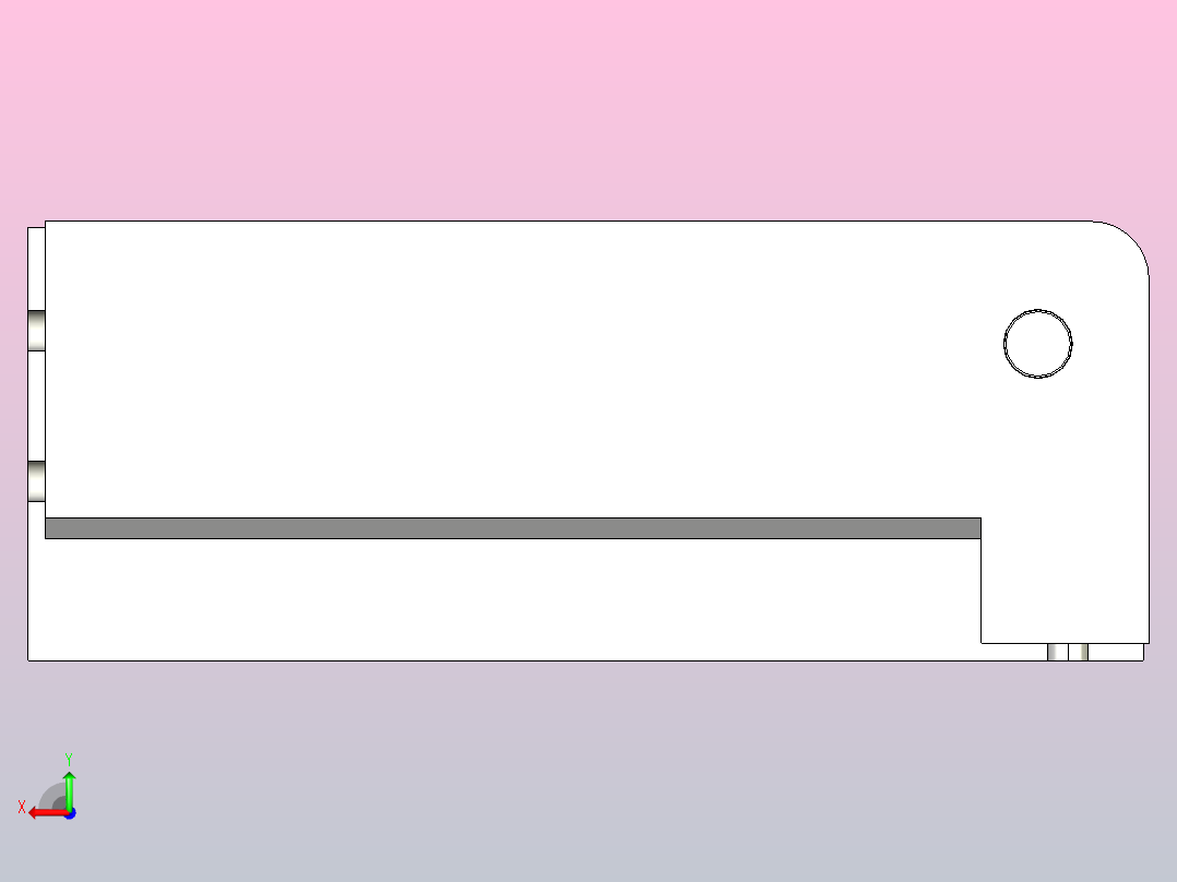 欧姆龙开关电源S8FS-C07524后视图