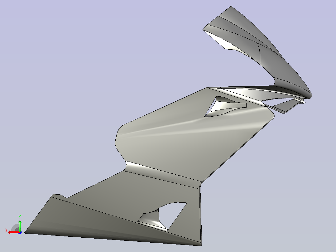 MV Agusta摩托车后视图