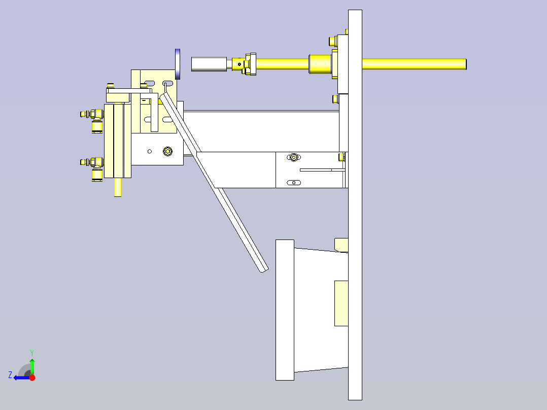 挑出NG滑板3D图右视图