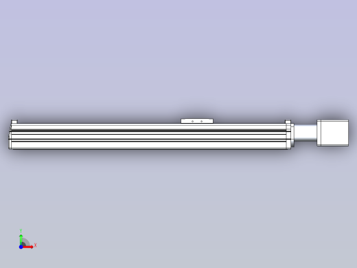SMN35-ME配步进电机模组[SMN35-300L-ME]前视缩略图