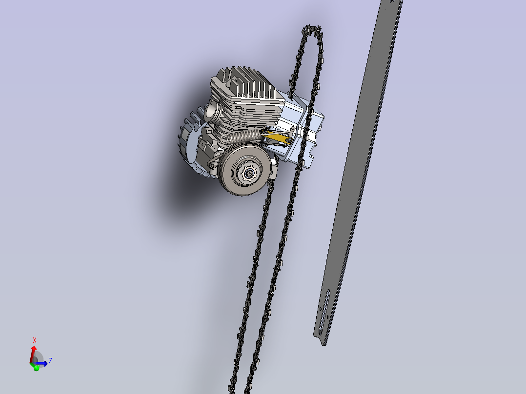 STHIL039部分传动链主视图