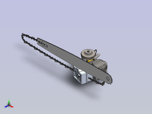 STHIL039部分传动链正等轴测缩略图