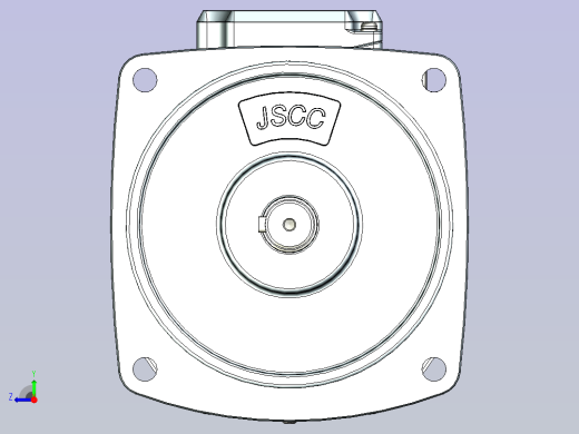JSCC变频减速电机 f250v02-R右视缩略图