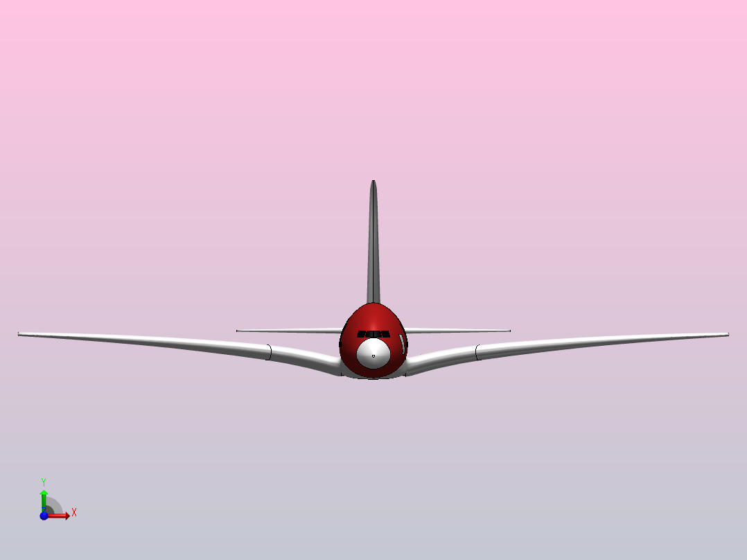 A380-空客 _原型机 010前视图
