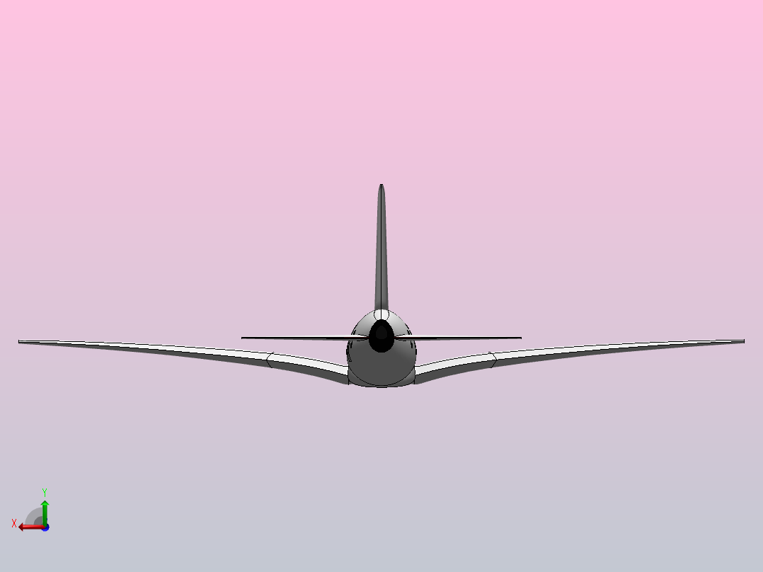 A380-空客 _原型机 010后视图