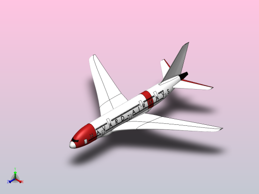 A380-空客 _原型机 010正等轴测缩略图