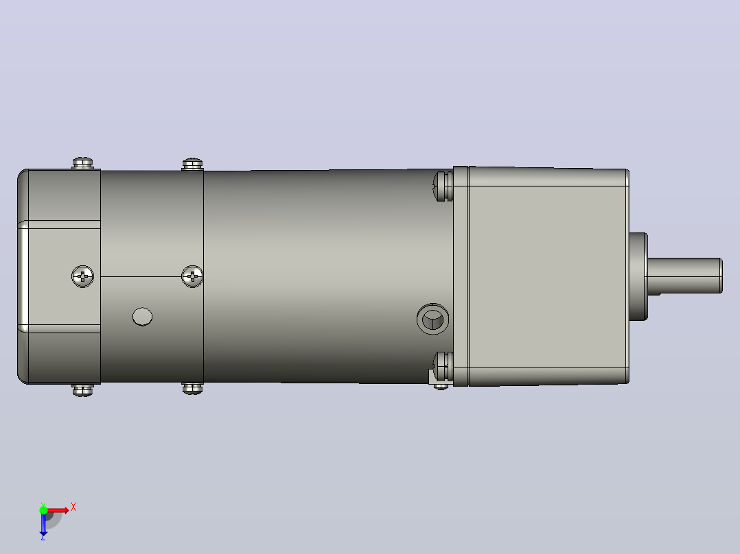 交流减速机5RK90GU-CMF(5GU3KB-200KB)俯视图