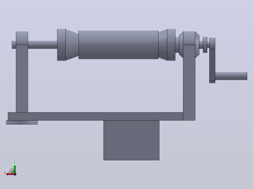 缠绕机 绕线机coil-winding-machine-1831-模型格式为 sw后视缩略图