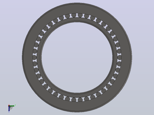 单内圈四列圆柱滚子轴承FC型_FC 4468200左视缩略图
