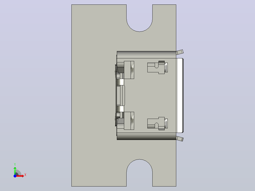 ololu usb micro b连接器分线板12前视图