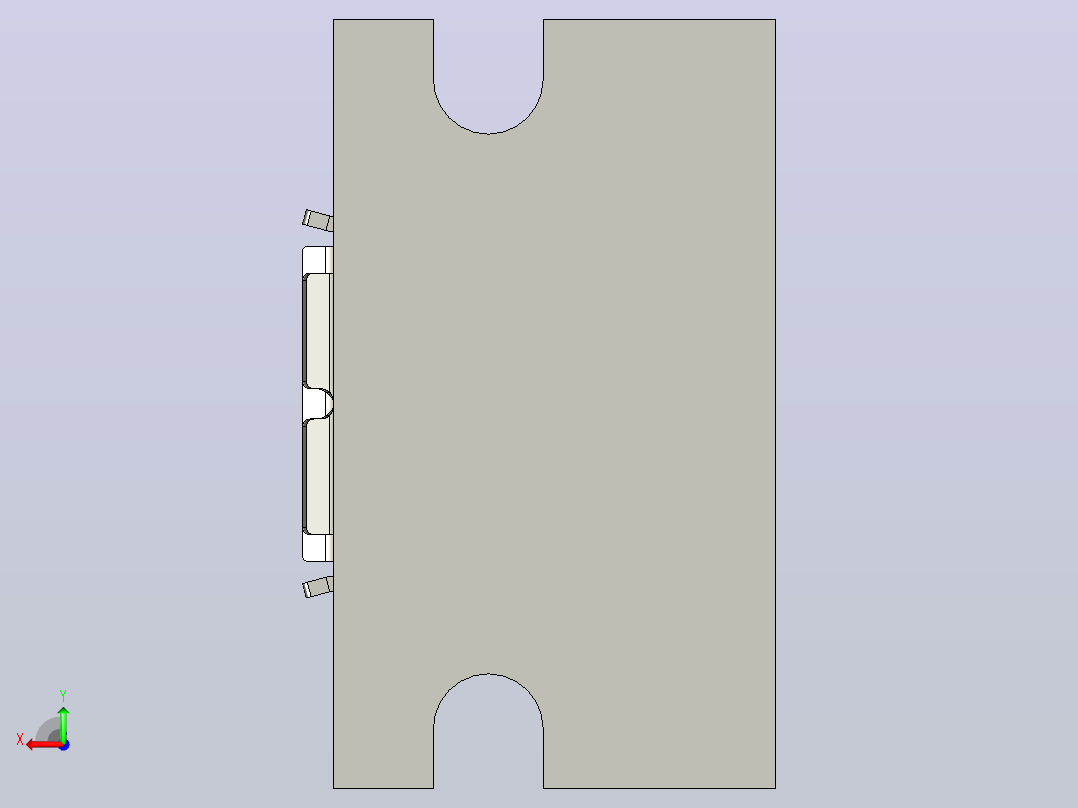 ololu usb micro b连接器分线板12后视图