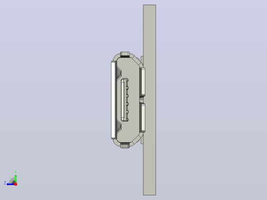 ololu usb micro b连接器分线板12右视缩略图