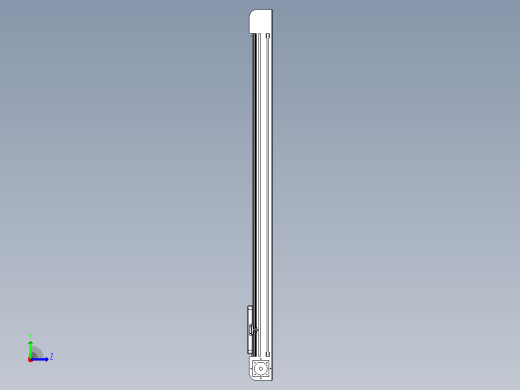 带式直线轴半闭式TPA-ONB-120-256-L1450-DR-J90-N3左视缩略图