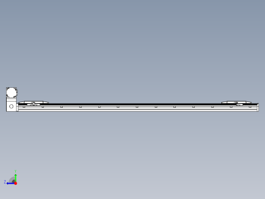 皮带直线轴双滑块型TPA-GCBS-150-P80-L675-LU-M75-N3右视缩略图