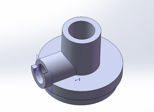 注油器油阀座加工工艺及钻φ3孔夹具设计【含三维SW模型】缩略图