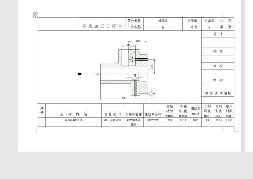 注油器油阀座加工工艺及钻φ3孔夹具设计【含三维SW模型】缩略图