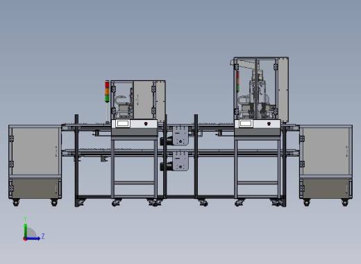 自动打螺丝机生产线sw16左视缩略图