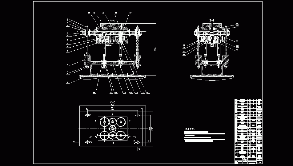 普通钻床改造为多轴钻床