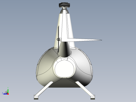 catia 直升飞机巡警右视缩略图