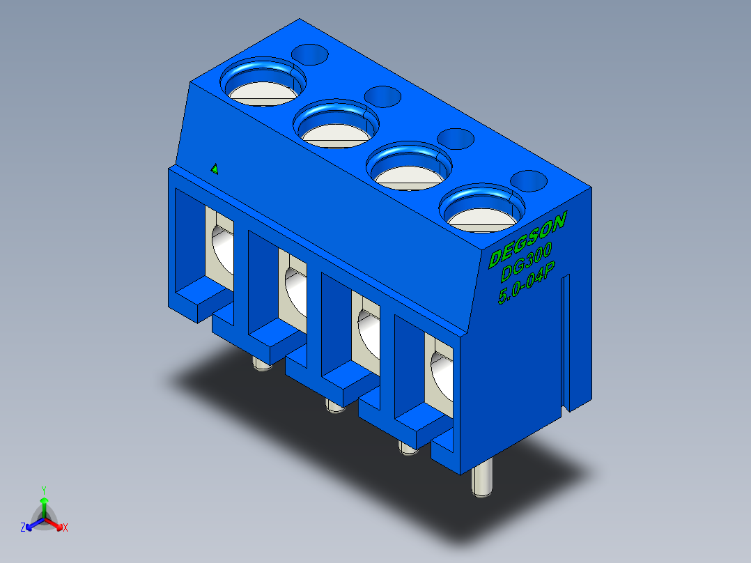 DG300-5.0-04P-12-00AH主视图
