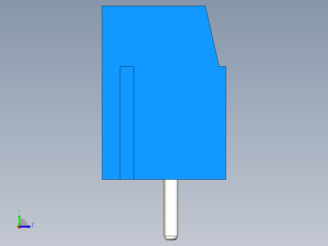 DG300-5.0-04P-12-00AH左视图