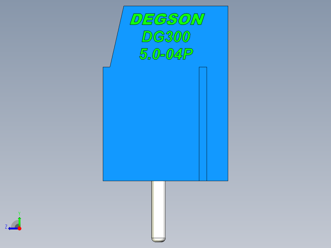 DG300-5.0-04P-12-00AH右视图