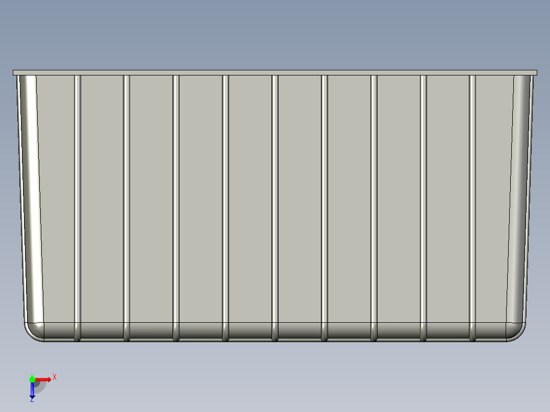 alett 2440x3180x1630 fret飞机货物俯视图