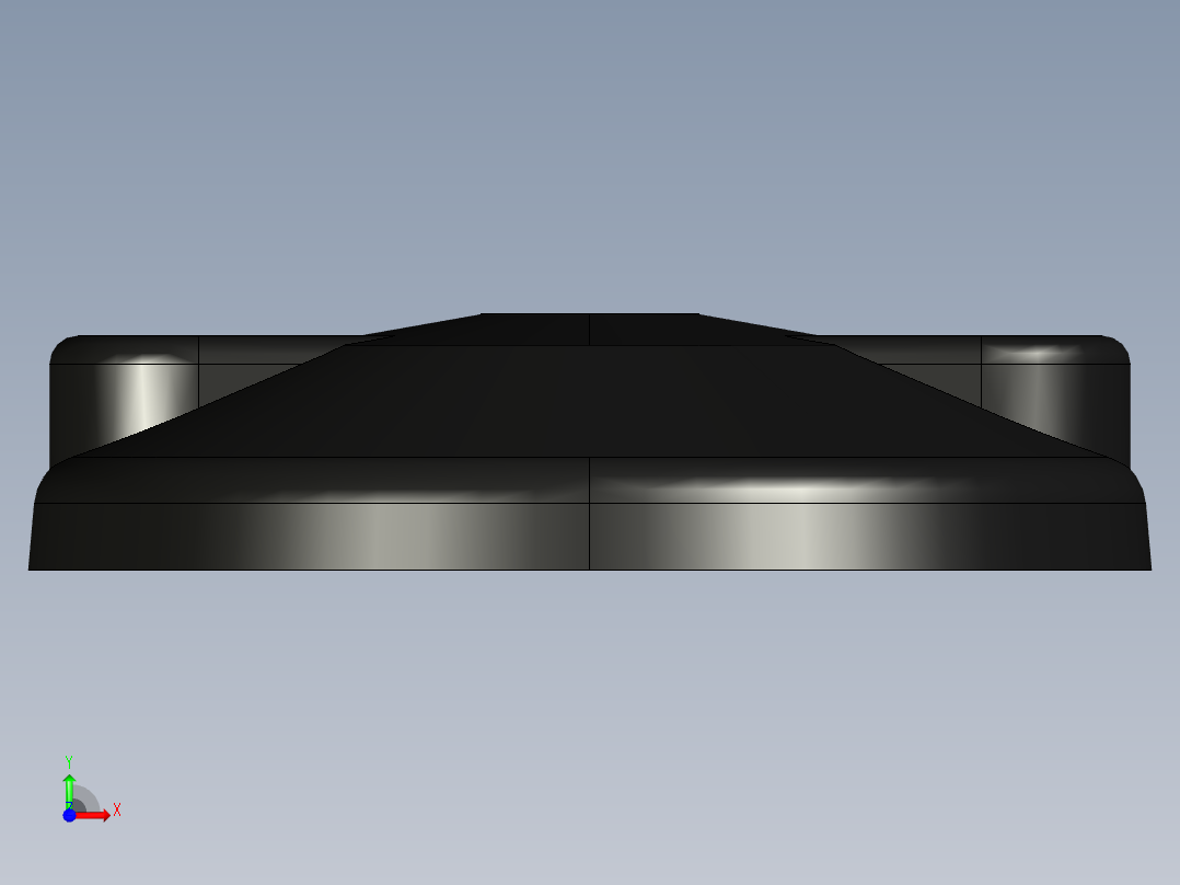 型材-KJN NYLON BOLT DOWN _0 BASE 098D080KB前视图