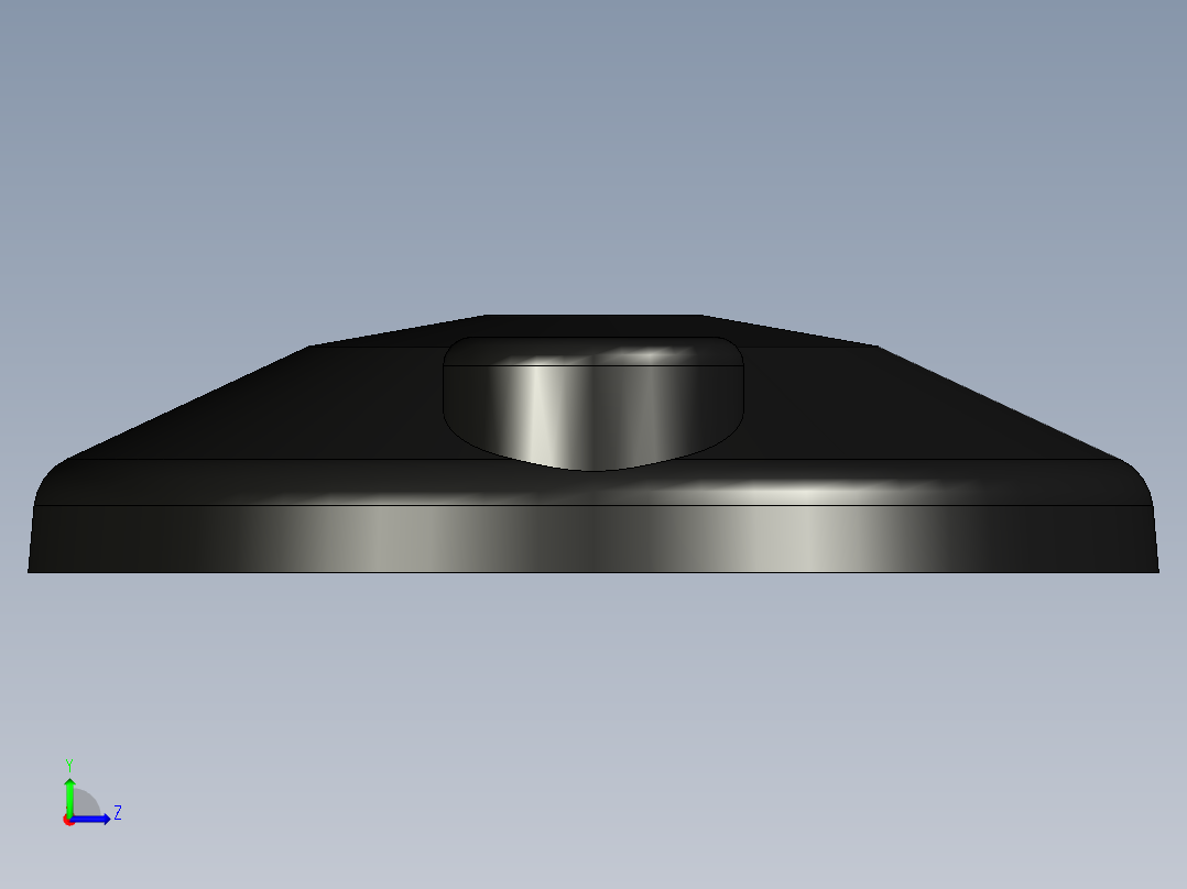 型材-KJN NYLON BOLT DOWN _0 BASE 098D080KB左视图