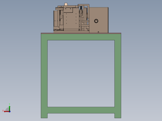 贴纸机器模型后视缩略图