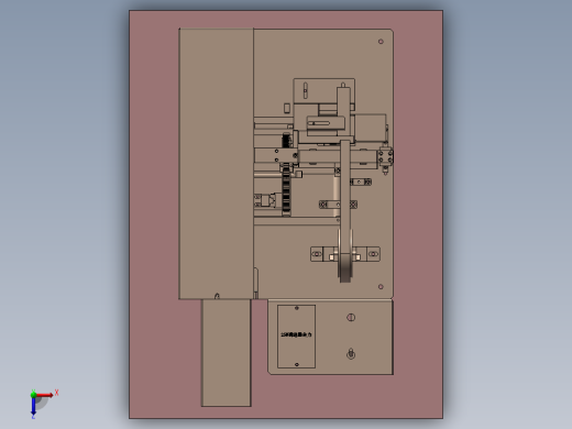 贴纸机器模型俯视缩略图