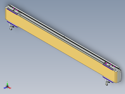威洛博VL系列3d模型模组2VL17E2Y-S1500正等轴测缩略图