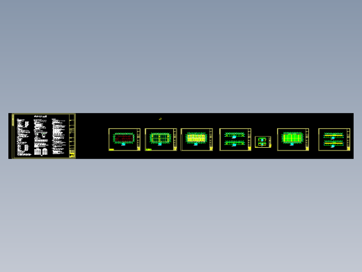 安徽28米跨度钢结构工程CAD