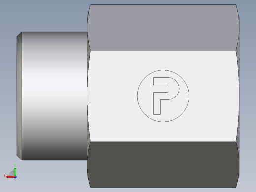 卡套式工业通用硬管接头EO_Swivel_connector_GAI15LRCFX后视缩略图