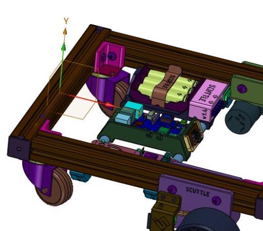 双驱动的视觉导引AGV原型车缩略图
