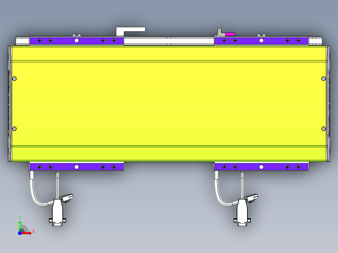 威洛博VL系列3d模型模组2VL22H2Y-S150前视图