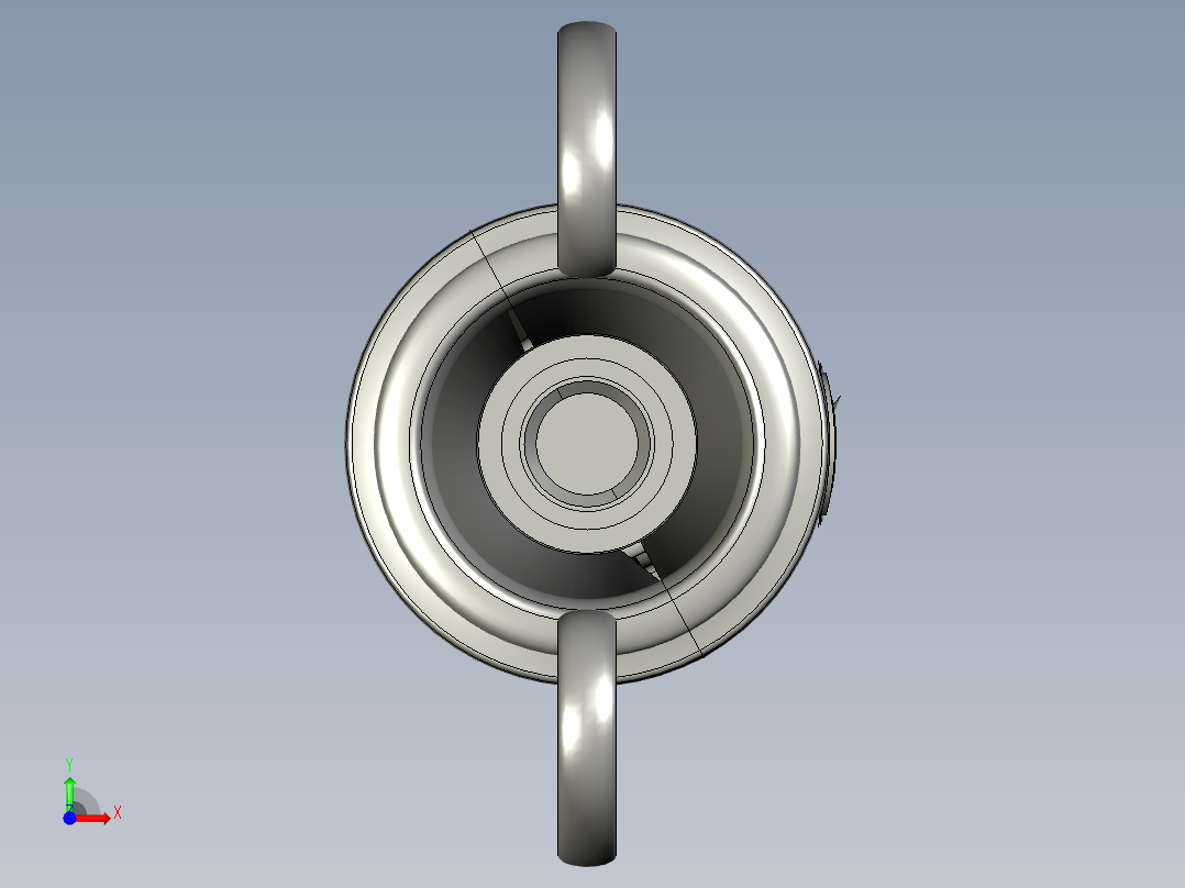 欧洲足球锦标赛奖杯前视图