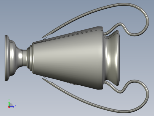 欧洲足球锦标赛奖杯左视缩略图