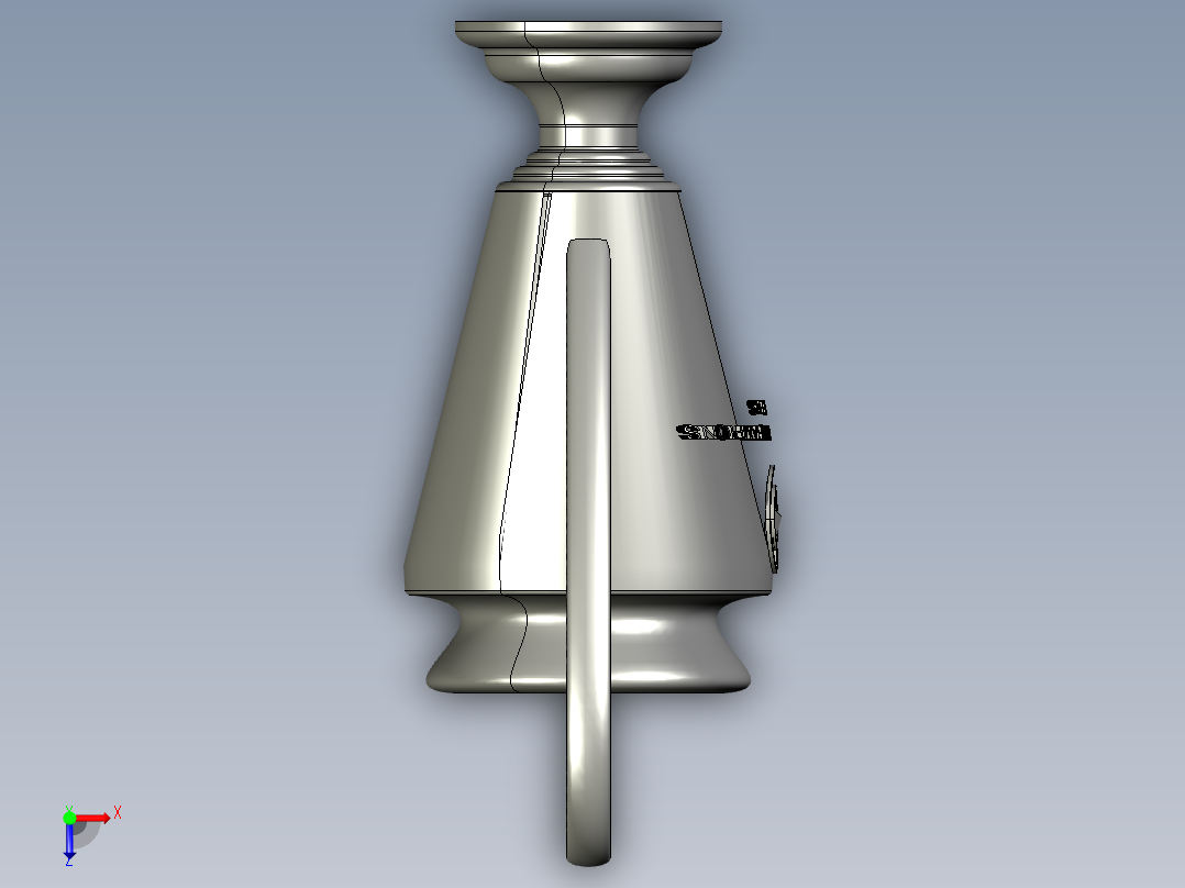 欧洲足球锦标赛奖杯俯视图