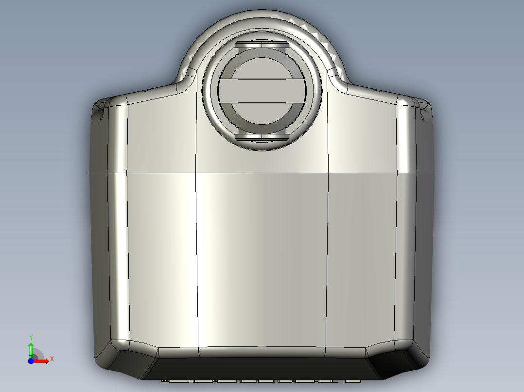 上银线性制动器LAN4_STEP前视图