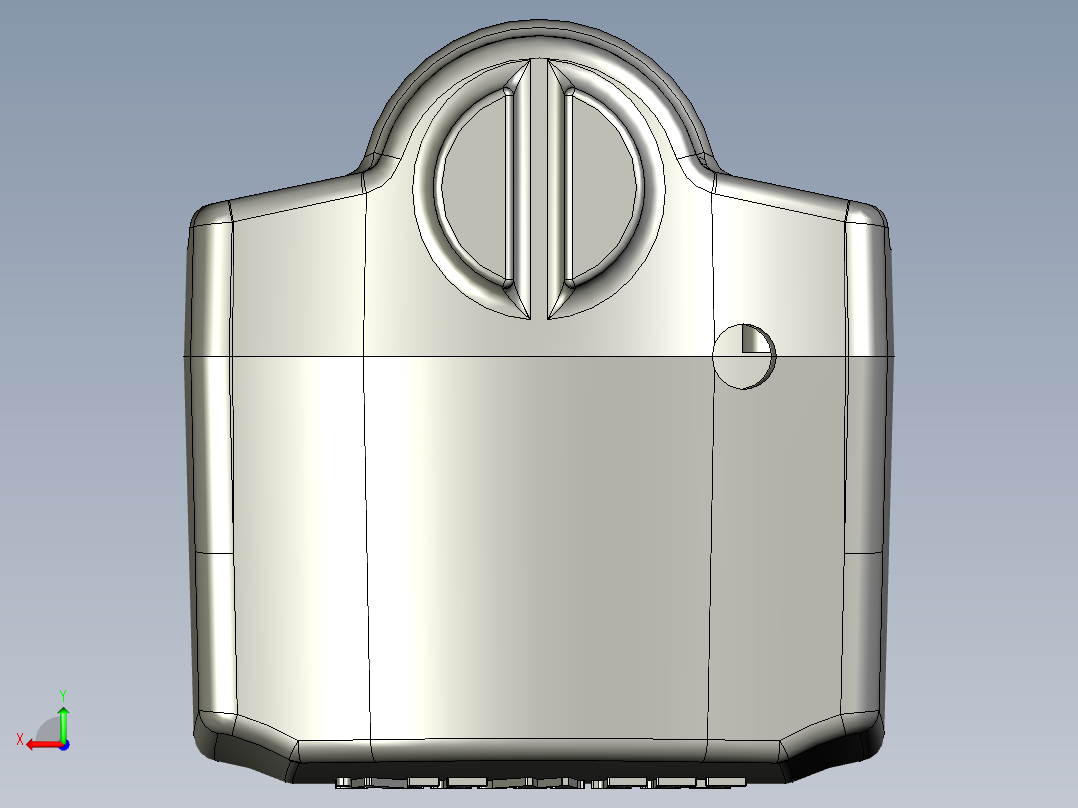 上银线性制动器LAN4_STEP后视图