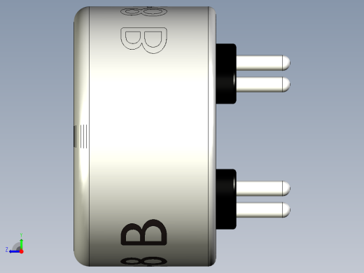 氢气 H2 的 MQ-8 气体传感器右视缩略图