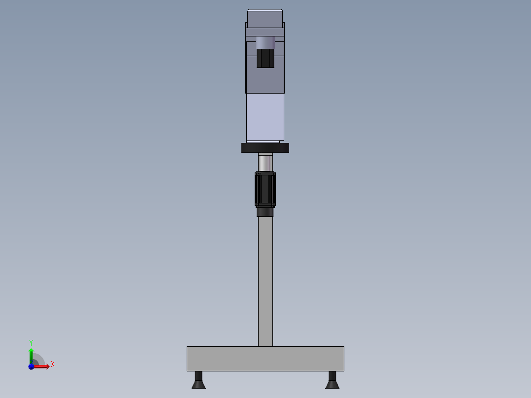 视觉拍照机构 1686323前视图